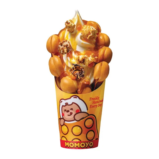 Mango Egg Waffle