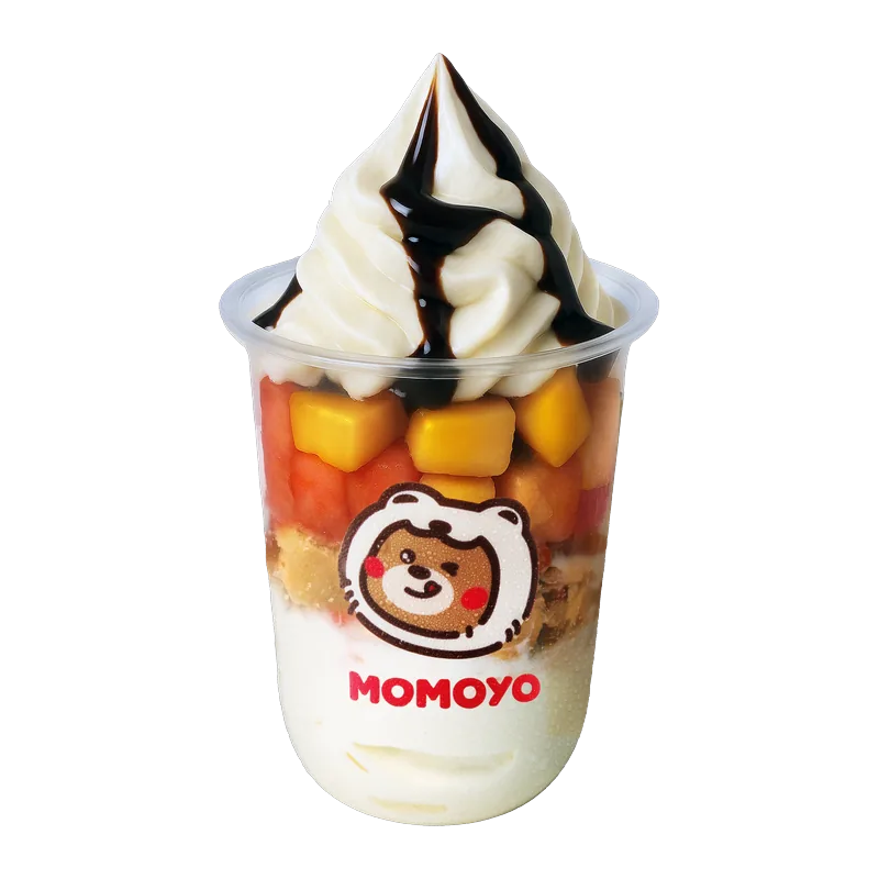 Vanilla Fruit Sundae