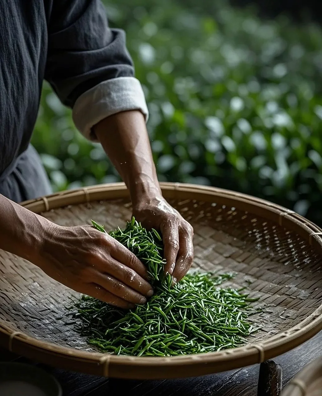 How Matcha Tea Leaves Are Processed